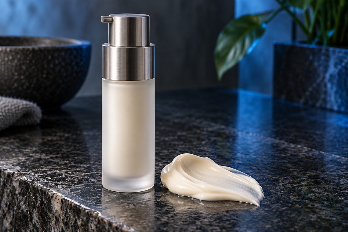 Physiological 3:1:1 Ceramide barrier restorative cream with rich texture sample